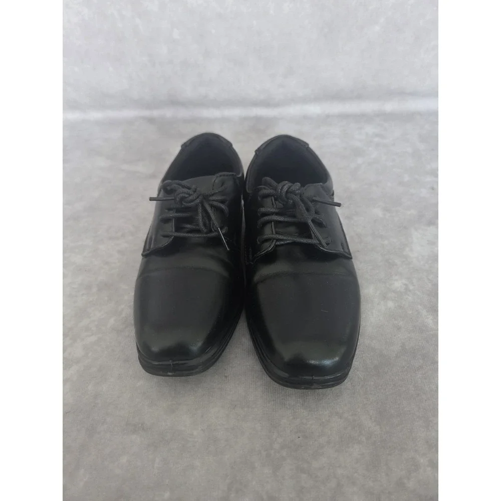 Deer Stag Boys Black Size 12M Dress Shoes